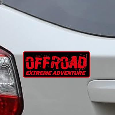 Autocollants d'avertissement réfléchissants tout-terrain soldot extreme adventure, autocollant de voiture en vinyle imperméable pour suv 4x4 (18 cm x 7 cm, rouge). DIAYTAR COTE D'IVOIRE est une boutique en ligne généraliste qui propose une large gamme de produits avec plus de 300000 références. Elle est la boutique leader en Côte d'Ivoire et offre une expérience d'achat en ligne sécurisée et pratique. Les clients peuvent trouver tout ce qu'ils cherchent sur cette plateforme.