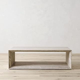 Lamac crafts table basse en travertin / table de chevet / table