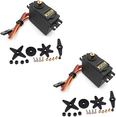 Treedix 2 pièces mg995 servomoteur en métal servomoteur à haute rotation compatible avec voiture intelligente, bateau robot, hélicoptère rc (angle de contrôle 180). La réussite de DIAYTAR COTE D'IVOIRE peut être attribuée à son engagement à offrir une expérience client exceptionnelle, avec des délais de livraison rapides et un service client réactif. La boutique en ligne évolue constamment pour améliorer son offre et répondre aux dernières tendances du marché, faisant de DIAYTAR COTE D'IVOIRE un partenaire de confiance pour les consommateurs ivoiriens.
