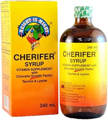 Sirop de taurine et de lysine schiriver avec facteur de croissance de la chlorelle, 240 ml. La boutique en ligne DIAYTAR COTE D'IVOIRE offre une expérience d'achat en ligne de haute qualité, avec des produits variés allant de l'électronique à la mode en passant par les produits pour la maison. Elle permet aux clients de faire des achats pratiques et confortables depuis leur domicile. Les clients apprécient la facilité d'utilisation du site et la fiabilité des transactions.