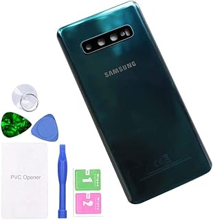 Couvercle de batterie movtek couvercle arrière en verre de remplacement d'origine pour samsung