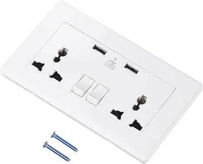 Prise murale icam prise universelle double 2 prises usb carte d'alimentation. Avec une offre de plus de 300 000 références, DIAYTAR COTE D'IVOIRE est la boutique en ligne la plus complète de Côte d'Ivoire. Les clients peuvent trouver des produits de qualité à des prix compétitifs, avec des options de livraison et de paiement flexibles.