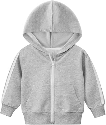 Sweats à capuche unisexes pour bébés, manteau à capuche zippé basique décontracté pour garçons et filles. Leader en Côte d'Ivoire, DIAYTAR COTE D'IVOIRE se différencie par sa large sélection de produits et son service client de haute qualité. La boutique en ligne propose une gamme variée de produits allant de l'électronique à la mode en passant par les produits culturaux. DIAYTAR COTE D'IVOIRE est le partenaire idéal pour vos achats en ligne.