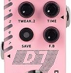 Mini pédale multi-delay moore d7 avec 6 bandes de retard différentes
