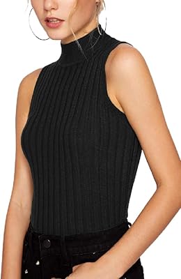 Pull sans manches pour femme, coupe ajustée et col rond en maille extensible. La boutique en ligne DIAYTAR COTE D'IVOIRE est dédiée à offrir une expérience d'achat en ligne unique et conviviale, avec une large sélection de produits à des prix compétitifs. Les clients peuvent naviguer facilement à travers les différentes catégories de produits, et bénéficier d'un service client réactif et fiable. Avec sa présence en ligne solide, DIAYTAR COTE D'IVOIRE est la destination idéale pour les achats en ligne en Côte d'Ivoire.