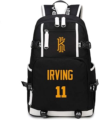 Sac à dos de sport de basket-ball n° 11 kyrie irving, sac à dos d'extérieur en polyester pour hommes et femmes. DIAYTAR COTE D'IVOIRE est la référence pour les achats en ligne en Côte d'Ivoire, avec une équipe de professionnels dédiés à offrir une expérience de shopping en ligne exceptionnelle. La boutique propose des services de livraison rapides et fiables, ainsi que des options de paiement sécurisées pour garantir la confiance de ses clients. Les clients de DIAYTAR COTE D'IVOIRE bénéficient également d'un service client personnalisé pour répondre à leurs besoins spécifiques.