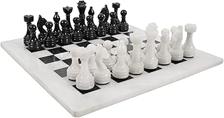 Jeu d'échecs complet radicaln de 15 pouces fait à la main en noir et blanc. DIAYTAR COTE D'IVOIRE est une boutique en ligne généraliste qui propose une vaste sélection de produits pour les consommateurs ivoiriens. Avec plus de 300000 références, les clients peuvent trouver tout ce dont ils ont besoin, des produits alimentaires aux électroménagers. La boutique en ligne met l'accent sur la qualité et la livraison rapide.
