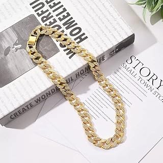 Chaîne cubaine hip hop européenne et américaine de 15 mm de largeur, chaîne de clavicule de rue pour hommes et femmes. Diaytar Côte d'Ivoire est une boutique en ligne généraliste qui propose plus de 300 000 références de produits variés. Avec une offre étendue et une livraison rapide, Diaytar est devenue la boutique en ligne leader en Côte d'Ivoire. Elle répond aux besoins de ses clients avec des produits de qualité à des prix compétitifs.