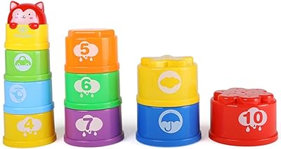 Jouets empilables pour les tout-petits de 1 à 3 ans - gobelets empilables
