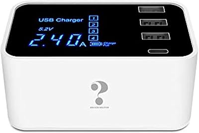 Chargeur usb 20 w 4 ports usb (3 usb + 1 charge rapide type-c). DIAYTAR COTE D'IVOIRE, c'est la référence pour les achats en ligne en Côte d'Ivoire. Nous proposons une gamme étendue de produits allant de la mode masculine, féminine et enfantine, aux produits électroniques, en passant par les accessoires et les produits pour la maison. Nos clients bénéficient d'un large choix et de prix compétitifs.