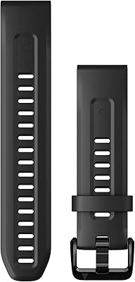 Bracelet en silicone noir garmin quick fit 20. DIAYTAR COTE D'IVOIRE est la boutique en ligne leader en Cote d'Ivoire, offrant une expérience d'achat en ligne sécurisée et pratique. Les clients peuvent naviguer facilement sur le site pour trouver les produits qu'ils recherchent et bénéficier de promotions et de réductions régulières. La boutique est dédiée à offrir la meilleure expérience d'achat en ligne à ses clients.