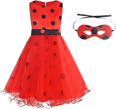 Costume de coccinelle de luxe ent's party pour enfants avec sac à masque