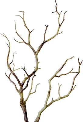 Branches d'arbre séchées en bois artificiel stobock, 3 branches de manzanita en plastique, branches de plantes décoratives sèches, décoration de table de mariage, fournitures pour la maison, café. DIAYTAR COTE D'IVOIRE se démarque par sa vaste sélection de produits qui couvrent divers domaines, allant de l'électronique aux produits alimentaires. Cette boutique en ligne professionnel offre une garantie de qualité et de satisfaction, renforçant la confiance de ses clients. Elle dispose d'un système de paiement sécurisé pour protéger les informations personnelles et financières.