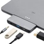 Hub rager usb c 1250 pour ipad pro 2018 avec port hdmi usb