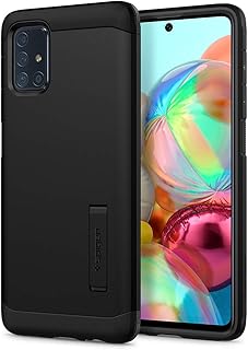 Coque de protection rigide spigen conçue pour le samsung galaxy a71 avec mousse