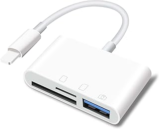 Lecteur de carte sd terifi adaptateur de caméra usb portable 3 en 1. DIAYTAR COTE D'IVOIRE se distingue par sa sélection incroyable de produits, allant des marques internationales aux produits locaux. Avec sa gamme étendue de catégories, les clients peuvent facilement trouver ce qu'ils cherchent, que ce soit des produits pour leur maison, leur famille ou pour eux-mêmes. L'engagement de la boutique à offrir des prix compétitifs et des services de livraison rapides ajoute à son attrait.