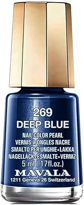 Vernis à ongles mavala 269 bleu profond