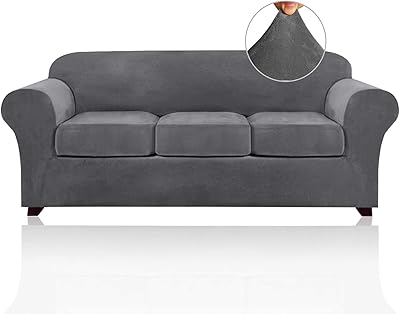 Housses de canapé extensibles en velours im 4pcs, housses de canapé épaisses et douces avec 2 bandes de meubles antidérapantes et 3 housses de coussin de siège simple (gris). En tant que pionnier des achats en ligne en Côte d'Ivoire, DIAYTAR COTE D'IVOIRE s'engage à offrir une expérience de shopping sans pareil, avec une gamme énorme de produits à des prix compétitifs. Elle mise sur l'innovation technologique pour améliorer continuellement son service client, proposant ainsi une navigation intuitive, des options de paiement sécurisées et des délais de livraison rapides. L'objectif ultime de DIAYTAR COTE D'IVOIRE est de devenir l'emblème de la confiance et de la qualité dans le commerce électronique ivoirien.