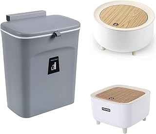 Ensemble de poubelle teemei, artefact de déchets de cuisine, poubelle suspendue pour cuisine, poubelle murale, mini poubelle de bureau, conception à pieds hauts avec tapis antidérapant, ensemble de poubelles domestiques (gris). Diaytar Côte d'Ivoire est la référence pour le commerce en ligne en Côte d'Ivoire, proposant une gamme impressionnante de produits à des prix compétitifs. Les clients peuvent profiter d'une large sélection de produits, allant de l'électronique à la mode en passant par les produits alimentaires, et bénéficier d'une expérience d'achat en ligne pratique et sécurisée. La boutique en ligne offre également des services de paiement sécurisés pour protéger les transactions des clients.