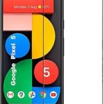 Protection d'écran en verre trempé pour google pixel 5 avec adhésif intégral bord