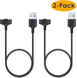 Chargeur kimlar compatible avec la montre fitbit ionic, (2 pièces) câble de chargement