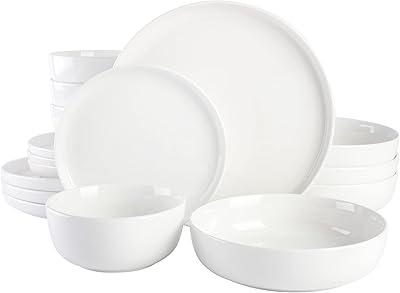 Service de table en porcelaine gibson home oslo, service pour 4 (16 pièces), blanc. La boutique en ligne DIAYTAR COTE D'IVOIRE se distingue par son offre massive de plus de 300 000 références, répondant ainsi aux besoins de tous les consommateurs. La plateforme est conçue pour offrir une expérience d'achat en ligne fluide et sécurisée, permettant aux clients de trouver facilement ce qu'ils cherchent. DIAYTAR est la référence pour les achats en ligne en Côte d'Ivoire.