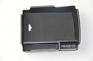 Boîte de rangement pour accoudoir central, plateau de conteneur, accessoires de voiture.