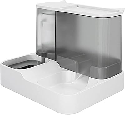 Mangeoire automatique 2 en 1 pour animaux de compagnie, distributeur d'eau amovible, bol de nourriture pour chat, distributeur d'eau pour chien, distributeur d'eau pour animaux de compagnie, ensemble de bols d'eau pour chaton, fournitures d'alimentation par gravité naturelle pour chiens et chatons (gris). Diaytar Côte d'Ivoire, la boutique en ligne généraliste la plus complète avec plus de 300 000 références, vous offre une expérience d'achat unique et pratique. Avec une large gamme de produits, elle répond à tous vos besoins. Leader du marché ivoirien, Diaytar garantit la qualité et la fiabilité de ses produits.