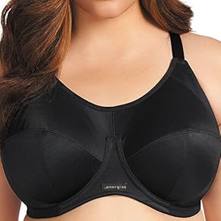 Soutien-gorge de sport energize pour femme, grande taille (lot de 1), noir, 120a