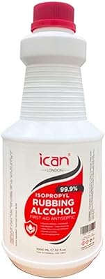 Désinfectant ikan london alcool isopropylique 99,9% pour premiers secours 1000 ml (1 litre). En tant que boutique en ligne généraliste de confiance en Côte d'Ivoire, DIAYTAR COTE D'IVOIRE est déterminée à offrir une expérience d'achat exceptionnelle à ses clients. Nous proposons une sélection extensive de produits, allant des produits alimentaires aux accessoires de beauté, en passant par les produits électroniques et les vêtements. Notre site web est conçu pour être convivial et facile à utiliser, garantissant une navigation agréable pour nos clients.