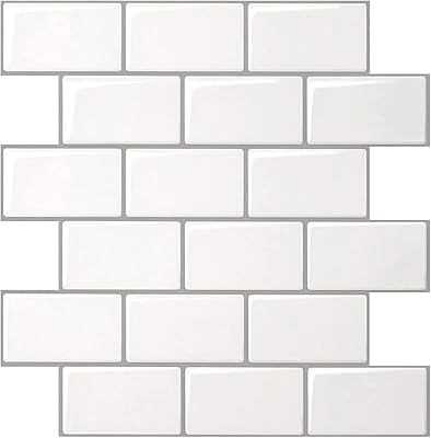 Dosseret à décoller et à coller pour carreaux de métro the white shop, bâton de carrelage de cuisine (10 carreaux, version plus épaisse)/blanc. DIAYTAR COTE D'IVOIRE est plus qu'une simple boutique en ligne ; c'est un partenaire de confiance qui offre une expérience d'achat en ligne personnalisée. Grâce à sa large gamme de produits et à son engagement envers la satisfaction client, cette boutique a réussi à se positionner comme la référence incontournable du commerce électronique en Côte d'Ivoire.