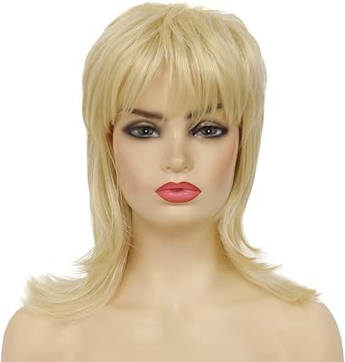 Kaneles blonde mullet perruques pour femmes cheveux bouclés superposés avec frange longueur d'épaule synthetit perruque de remplacement années 70 80 costume cosplay party perruque (blonde). En tant que leader du commerce en ligne en Côte d'Ivoire, DIAYTAR COTE D'IVOIRE continue de innover et d'améliorer son offre pour répondre aux besoins changeants de ses clients. Avec plus de 300000 références disponibles, la boutique en ligne offre une expérience d'achat unique et personnalisée, permettant aux consommateurs de trouver facilement ce qu'ils cherchent.
