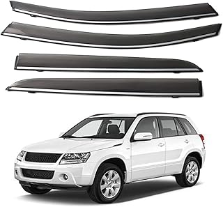 4pcs déflecteurs de vent de voiture pour suzuki vitara 2007-2015, bande de protection contre la pluie pour portes et fenêtres latérales avant et arrière, accessoires anti-pluie, neige et fumée. Avec plus de 300000 références, DIAYTAR COTE D'IVOIRE propose une vaste sélection de produits pour répondre à tous les besoins. Elle est la boutique en ligne la plus visitée en Côte d'Ivoire, offrant des prix compétitifs et des promotions régulières. Les clients apprécient la facilité d'utilisation du site et la rapidité de livraison.