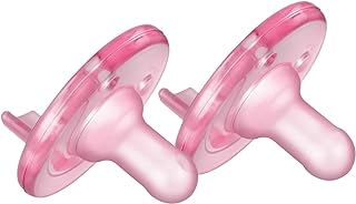Sucette philips avent super soothe, rose, à partir de 3 mois, paquet