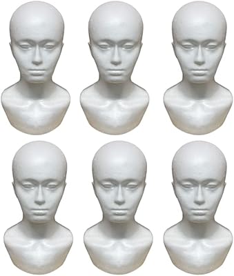 Tête de perruque en mousse de mousse, porte-perruque de mannequin pour femme blanc x 6" tête de perruque en mousse de polystyrène. Diaytar Côte d'Ivoire, une boutique en ligne généraliste de référence avec plus de 300 000 références, propose une large gamme de produits pour répondre à tous les besoins. En tant que leader en Côte d'Ivoire, elle garantit des produits de qualité et des services fiables. Les clients peuvent bénéficier d'une expérience d'achat en ligne sécurisée et pratique.