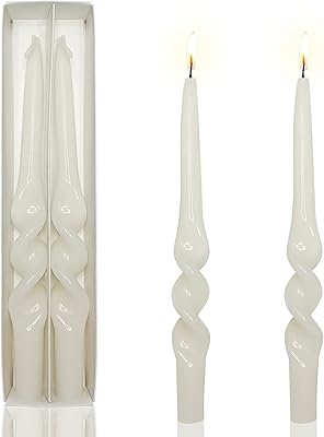 Ensemble de bougies torsadées colorées sans gouttes de 9,3 pouces pour la décoration de dîner de mariage de 2 pièces (blanc). Diaytar Côte d'Ivoire est la boutique en ligne à ne pas manquer pour tous les amoureux du shopping en Côte d'Ivoire, avec des produits à des prix compétitifs et une expérience d'achat sécurisée. La boutique propose une gamme variée de produits, y compris des produits de mode, des accessoires, des produits électroniques et des produits pour la maison. Elle garantit également une livraison rapide et fiable pour que les clients reçoivent leurs achats sans tarder.