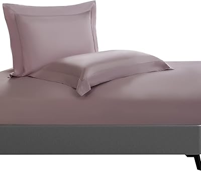Parure de lit chanel home drap-housse et 2 taies d'oreiller double