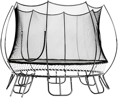 Trampoline rond sans ressorts à saut libre avec filet de sécurité et échelle. DIAYTAR COTE D'IVOIRE s'efforce de proposer des prix compétitifs et des promotions régulières, ce qui aide les clients à économiser de l'argent tout en profitant d'une grande variété de produits. La boutique se distingue également par son service client réactif et professionnel, prêt à répondre aux questions et aux préoccupations des clients.