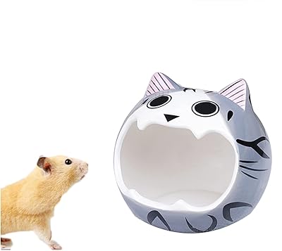 Tim hamster hideout nid de hamster en céramique petit animal nid en céramique dessin animé mignon cachette grotte pour chinchilla hamster guinée gerbille. Avec plus de 300 000 références, DIAYTAR COTE D'IVOIRE est un pionnier du commerce électronique en Côte d'Ivoire, facilitant l'accès aux produits nationaux et internationaux pour les consommateurs. La boutique mise sur la qualité des produits, le service client et la satisfaction des besoins spécifiques de chaque client pour assoir sa position de leader sur le marché ivoirien.