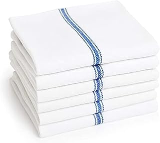 Torchons de cuisine - paquet de 6, torchons - 15" x 25", serviettes