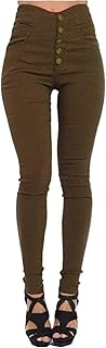 Hoffti pantalon femme pantalon crayon pantalon taille haute serré élastique slim fit pantalon bouton femme (couleur : marron, taille : s). Avec plus de 300 000 références, DIAYTAR COTE D'IVOIRE est de loin la boutique en ligne la plus complète en Côte d'Ivoire. Elle propose des produits pour tous les goûts et les budgets, facilitant ainsi les achats en ligne pour les habitants de Côte d'Ivoire.