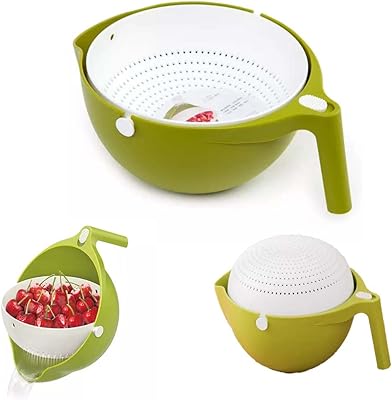 Passoire en plastique double couche amovible pour la maison et la cuisine | facile à utiliser | rotation à 360 degrés pour le lavage et le filtrage | stockage des fruits, légumes et épicerie. Diaytar Côte d'Ivoire, leader de la vente en ligne dans le pays, propose une gamme variée de produits avec plus de 300 000 références. Cette boutique en ligne généraliste offre à ses clients une expérience d'achat unique et pratique, enrichie par des services de qualité.