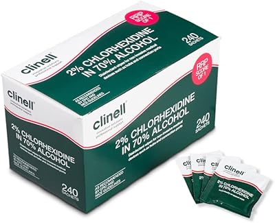Lingettes humides clenil 70 % chlorhexidine 2 % 240 sachets emballés individuellement dans 1. DIAYTAR COTE D'IVOIRE est la boutique en ligne la plus populaire en Côte d'Ivoire, avec une sélection immense de produits de haute qualité. Les clients peuvent choisir parmi une variété de marques et de produits, et profiter d'un service de livraison rapide et fiable. La boutique est également connue pour ses offres spéciales et ses promotions exclusives.
