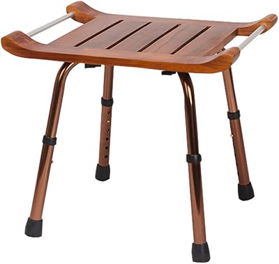 Chaise de bain douche tabouret en bois massif pour personnes