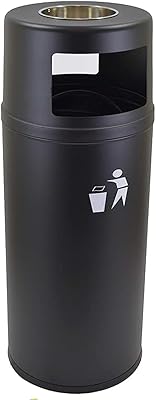 Poubelle en métal lacote de grande capacité de 70 litres, adaptée aux restaurants