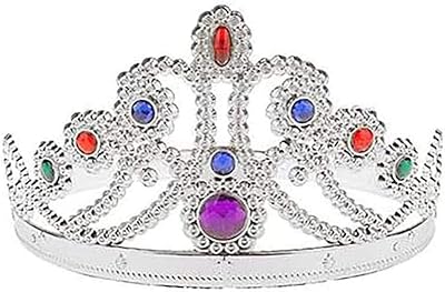 Party time - 1 pièce. couronne de princesse en argent pour filles