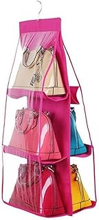 Armoire de rangement à 6 poches pour sacs à main avec grand couvercle transparent anti-poussière et étagère peu encombrante (rose). Avec une offre incroyablement large, DIAYTAR COTE D'IVOIRE répond aux besoins de tous les consommateurs ivoiriens. De l'électronique aux vêtements, en passant par les accessoires de maison, tout peut être trouvé sur cette plateforme. La mise à jour constante des collections garantit l'accès aux dernières tendances.