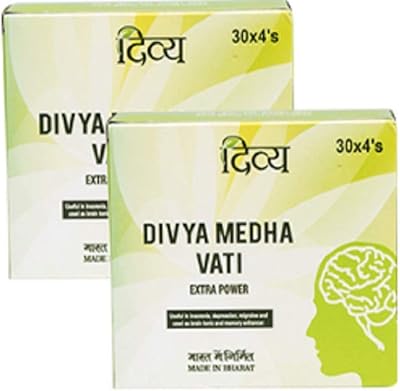 Patanjali medha vati extra power paquet de 2