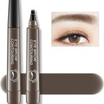 Stylo de tatouage de sourcils imperméable amélioré, crayon à sourcils microblading 24 heures