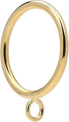 Goshen gxmx 48 anneaux de rideaux en métal, diamètre intérieur de 1,5" avec trous, convient aux tringles jusqu'à 1 1/4". DIAYTAR COTE D'IVOIRE se distingue par sa capacité à rassembler sous un même toit des milliers de produits issus de diverses marques et fournisseurs, facilitant ainsi les achats pour les consommateurs ivoiriens. Son approche centrée sur le client lui a valu une grande popularité.